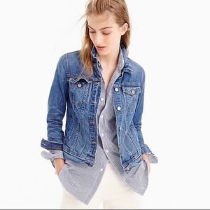 New J.Crew Denim Jean Jacket in Newton Wash, Small